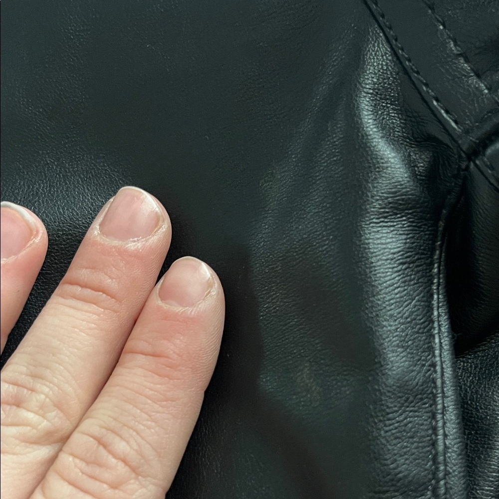 GAP Faux Leather Pants - Picture 7 of 9